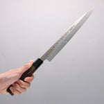 Sakai Takayuki Honyaki VG10 Dragon engraving Yanagiba 270mm Wenge Handle with Sheath - Japannywholesale