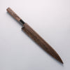 Sakai Takayuki Honyaki VG10 Dragon engraving Yanagiba 270mm Wenge Handle with Sheath - Japannywholesale