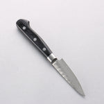 Sakai Takayuki VG10 Hammered Damascus 17 Layer Paring 80mm Black Pakka wood Handle - Japannywholesale