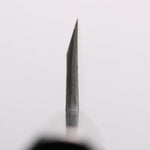 Minamoto Akitada Blue Steel No.2 Aideba 150mm Ebony Wood (ferrule: Black Water Buffalo Horn) Handle - Japannywholesale