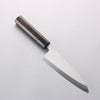 Minamoto Akitada Blue Steel No.2 Aideba 165mm Ebony Wood (ferrule: Black Water Buffalo Horn) Handle - Japannywholesale
