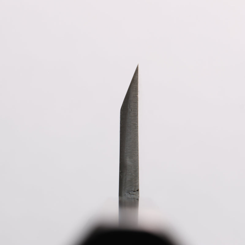 Minamoto Akitada Blue Steel No.2 Aideba 165mm Ebony Wood (ferrule: Black Water Buffalo Horn) Handle - Japannywholesale