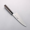 Minamoto Akitada Blue Steel No.2 Aideba 180mm Ebony Wood (ferrule: Black Water Buffalo Horn) Handle - Japannywholesale