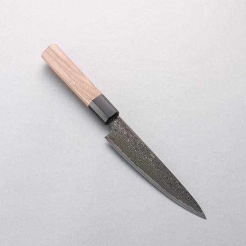 Kagekiyo ZA-18 Damascus black dye Petty-Utility 150mm Walnut Handle - Japannywholesale