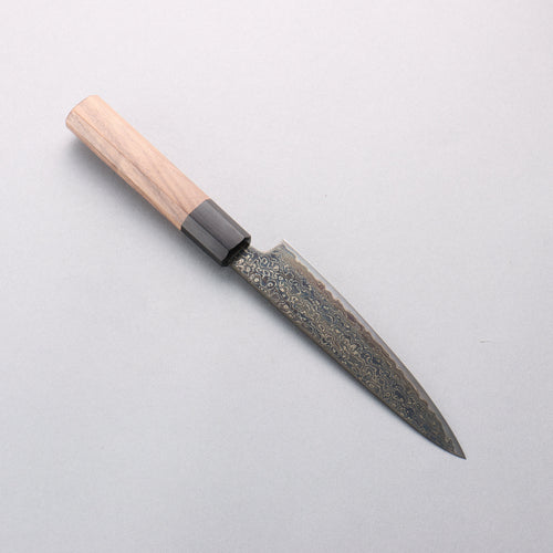 Kagekiyo ZA-18 Damascus black dye Petty-Utility 150mm Walnut Handle - Japannywholesale
