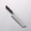 Kunihira Kokuryu VG10 Damascus Nakiri 165mm Black Pakka wood Handle - Japannywholesale