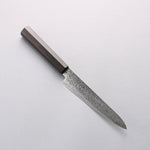 Seisuke VG10 Damascus Petty-Utility 150mm Ebony Wood Handle - Japannywholesale