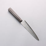 Seisuke VG10 Damascus Petty-Utility 150mm Ebony Wood Handle - Japannywholesale