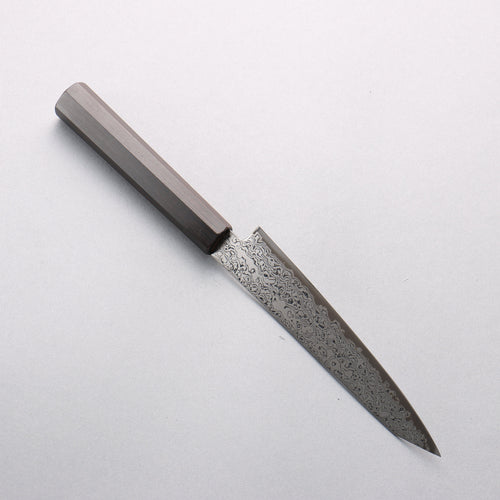 Seisuke VG10 Damascus Kiritsuke Petty-Utility 150mm Ebony Wood Handle - Japannywholesale