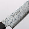 Seisuke VG10 Damascus Kiritsuke Petty-Utility 150mm Ebony Wood Handle - Japannywholesale
