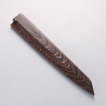 Sakai Takayuki Honyaki VG10 Dragon engraving Kengata Yanagiba 300mm Wenge Handle with Sheath - Japannywholesale