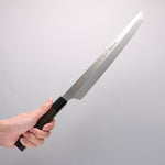 Sakai Takayuki Honyaki VG10 Dragon engraving Sakimaru Yanagiba 300mm Wenge Handle with Sheath - Japannywholesale