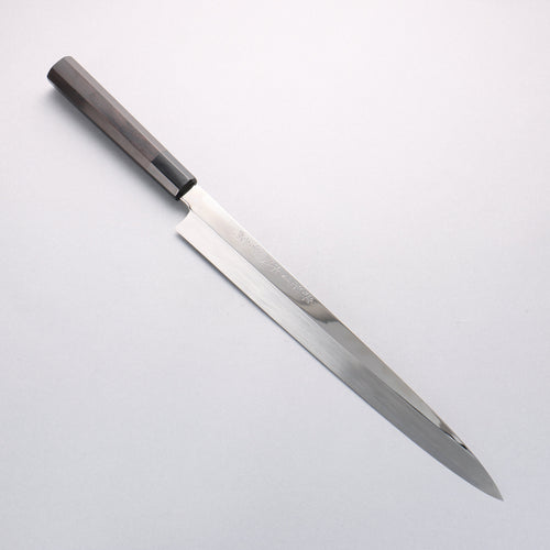 Sakai Takayuki Honyaki Blue Steel No.2 Mirrored Finish Yanagiba - Japannywholesale