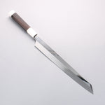 Sakai Takayuki Shinuchi Water Quenching Honyaki White Steel No.2 Mirrored Finish Kiritsuke Yanagiba 300mm with Sheath - Japannywholesale