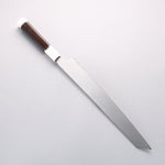 Sakai Takayuki Shinuchi Water Quenching Honyaki White Steel No.2 Mirrored Finish Kiritsuke Yanagiba 300mm with Sheath - Japannywholesale