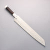 Sakai Takayuki Shinuchi Water Quenching Honyaki White Steel No.2 Mirrored Finish Kiritsuke Yanagiba 300mm with Sheath - Japannywholesale