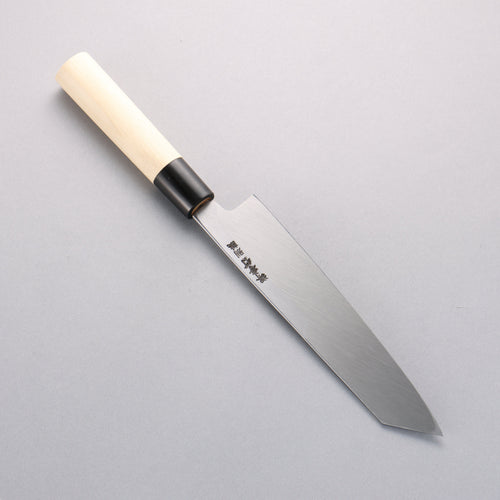 Sakai Takayuki Tokujyo White Steel No.2 Kiritsuke Gyuto 210mm Magnolia Handle - Japannywholesale