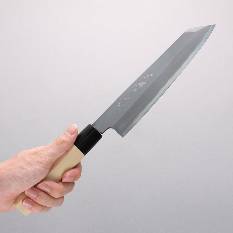 Sakai Takayuki Tokujyo White Steel No.2 Kiritsuke Gyuto 210mm Magnolia Handle - Japannywholesale
