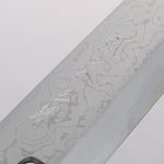 Tessen by Yamatsuka Tamahagane Damascus Santoku 165mm Wild Cherry Handle - Japannywholesale