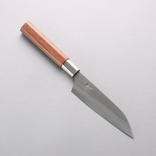 Kurotori Silver Steel No.3 Nashiji Petty-Utility 135mm Walnut Handle - Japannywholesale