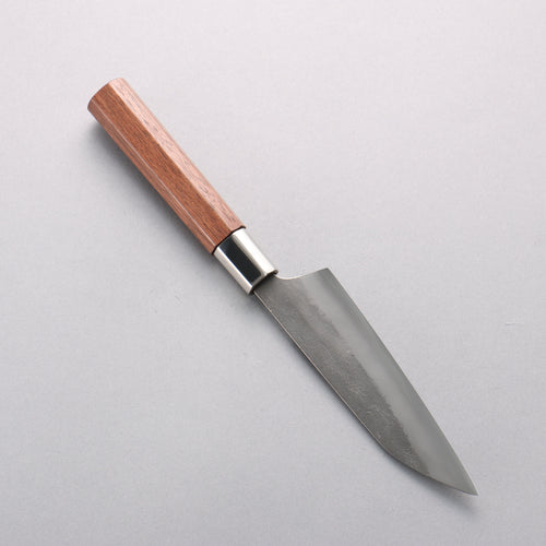 Kurotori Silver Steel No.3 Nashiji Petty-Utility 135mm Walnut Handle - Japannywholesale
