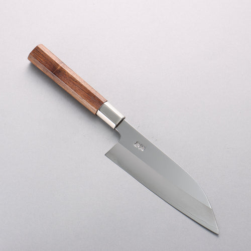 Kurotori Silver Steel No.3 Migaki Finished Funayuki 150mm Walnut Handle - Japannywholesale