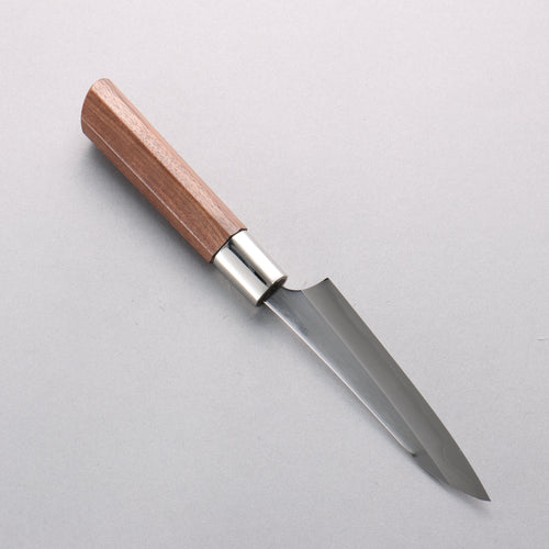 Kurotori Silver Steel No.3 Migaki Finished Narrow Petty-Utility 115mm Walnut Handle - Japannywholesale