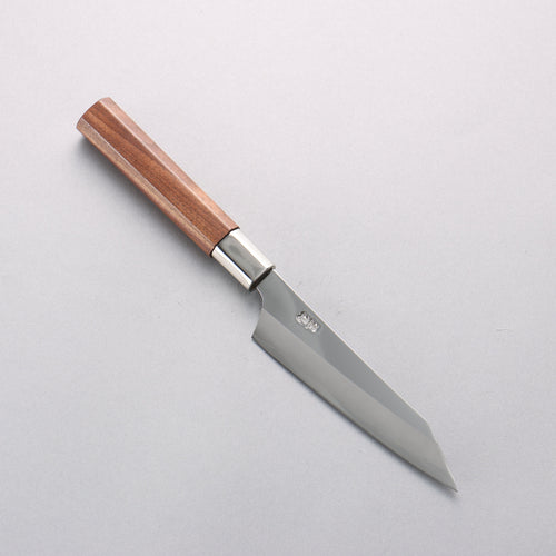 Kurotori Silver Steel No.3 Migaki Finished Kiritsuke Petty-Utility 130mm Walnut Handle - Japannywholesale