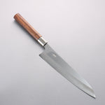 Kurotori Silver Steel No.3 Migaki Finished Gyuto 240mm Walnut Handle - Japannywholesale