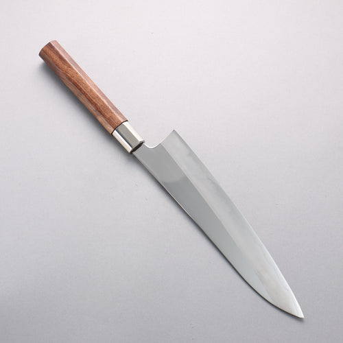 Kurotori Silver Steel No.3 Migaki Finished Gyuto 240mm Walnut Handle - Japannywholesale