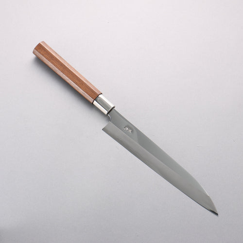 Kurotori Silver Steel No.3 Migaki Finished Sujihiki 210mm Walnut Handle - Japannywholesale