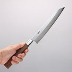 Kurotori Silver Steel No.3 Migaki Finished Kiritsuke Sujihiki 210mm Walnut Handle - Japannywholesale