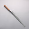 Kurotori Silver Steel No.3 Migaki Finished Takohiki 300mm Walnut Handle - Japannywholesale