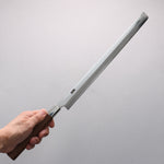 Kurotori Silver Steel No.3 Migaki Finished Takohiki 300mm Walnut Handle - Japannywholesale