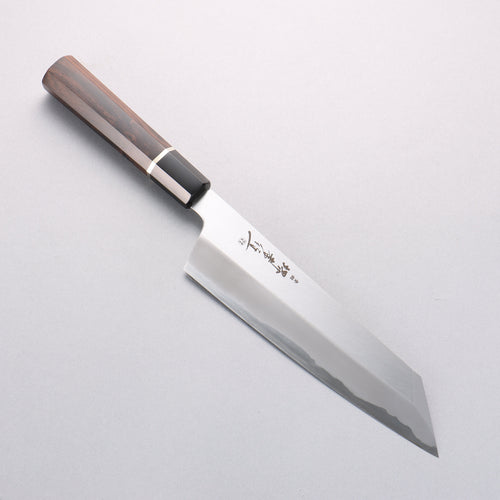 Sakai Takayuki Homura Blue Steel No.2 Kengata Gyuto 225mm Ebony Wood Handle - Japannywholesale