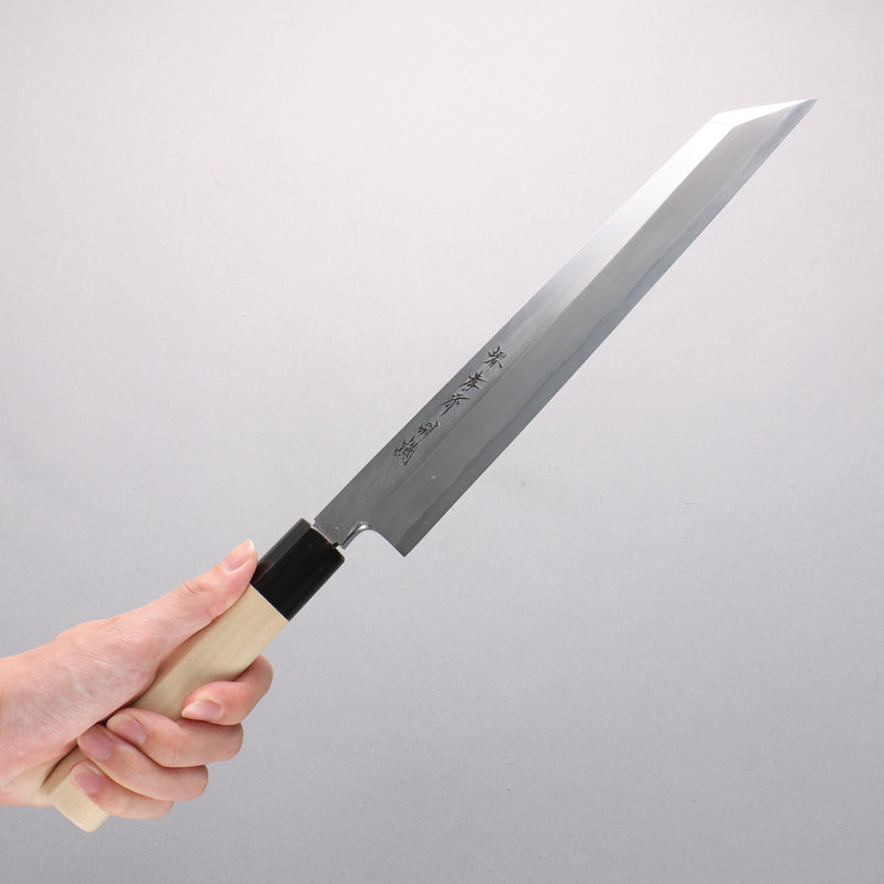 Sakai Takayuki Tokujyo White Steel No.2 Kiritsuke 270mm Magnolia Handle - Japannywholesale