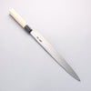 Sakai Takayuki White Steel No.2 Mirrored Finish Yanagiba - Japannywholesale