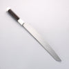 Sakai Takayuki Ginryu Honyaki Swedish Steel Mirrored Finish Kengata Yanagiba 300mm Ebony Wood Handle with Sheath - Japannywholesale