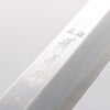 Sakai Takayuki Hien Blue Steel No.2 Mirrored Finish Kengata Yanagiba 270mm Ebony Wood Handle with Sheath - Japannywholesale