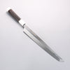 Sakai Takayuki Ginryu Honyaki Swedish Steel Mirrored Finish Sakimaru Yanagiba 300mm Ebony Wood Handle with Sheath - Japannywholesale