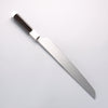 Sakai Takayuki Ginryu Honyaki Swedish Steel Mirrored Finish Sakimaru Yanagiba 300mm Ebony Wood Handle with Sheath - Japannywholesale