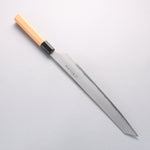 Sakai Takayuki Homura Hien Blue Steel No.2 Kengata Yanagiba 300mm Yew Tree Handle - Japannywholesale