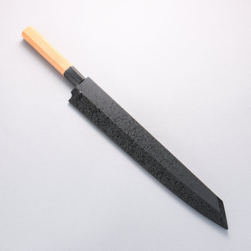 Sakai Takayuki Homura Hien Blue Steel No.2 Kengata Yanagiba 300mm Yew Tree Handle - Japannywholesale