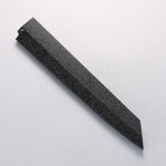 Sakai Takayuki Ginryu Honyaki Swedish Steel Mirrored Finish Kengata Yanagiba 270mm Ebony Wood Handle with Sheath - Japannywholesale