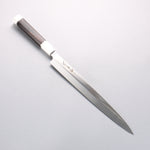 Sakai Takayuki Ginryu Honyaki Swedish Steel Mirrored Finish Yanagiba 300mm Ebony Wood Handle with Sheath - Japannywholesale
