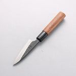 Nao Yamamoto Yasuki Blue Steel Kurouchi Hammered Paring 90mm Walnut Handle - Japannywholesale