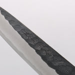 Nao Yamamoto Yasuki Blue Steel Kurouchi Hammered Petty-Utility 150mm Walnut Handle - Japannywholesale
