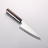 Minamoto Akitada White Steel No.2 Aideba 165mm Ebony Wood (ferrule: Black Water Buffalo Horn) Handle - Japannywholesale