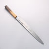 Sakai Takayuki Homura Guren Blue Steel No.2 Hammered Black Finished Yanagiba 300mm Burnt Oak Handle - Japannywholesale