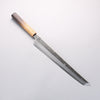 Sakai Takayuki Homura Guren Genbu Blue Steel No.2 Kurouchi Hammered Sakimaru Yanagiba 300mm Burnt Oak Handle - Japannywholesale